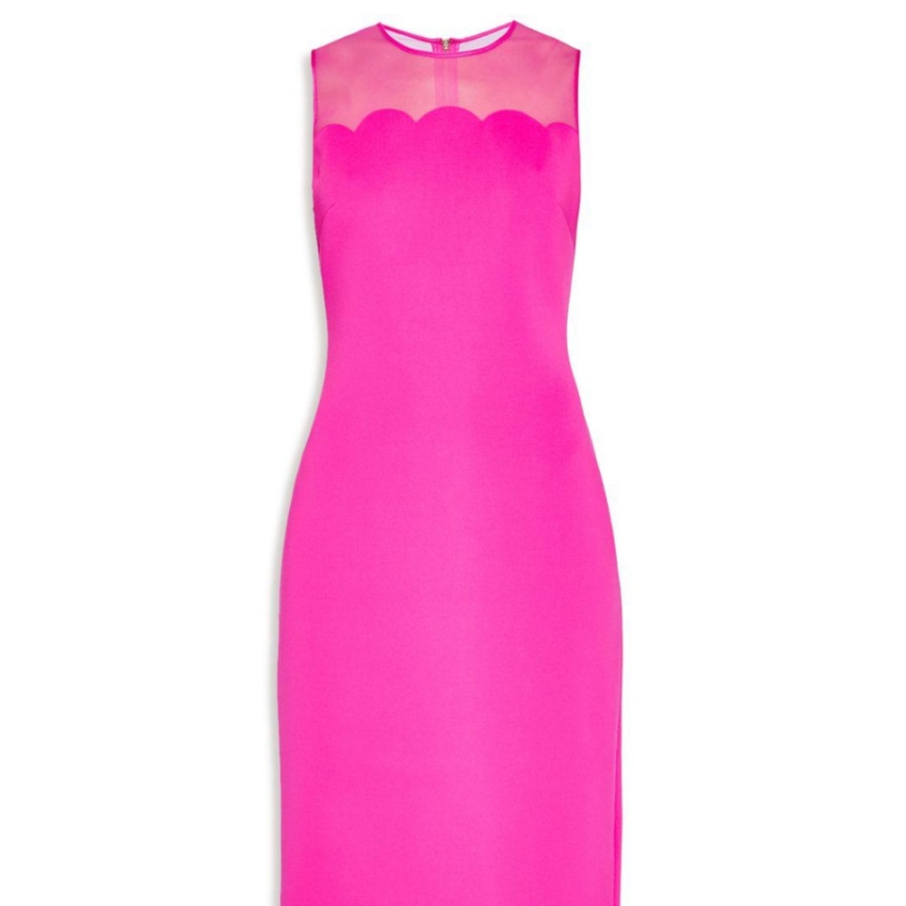 COPY - Ted Baker Clowva Scallop-Edge Dress
